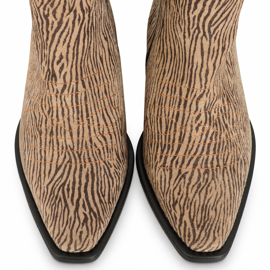 BOTINES COWBOY CEBRA