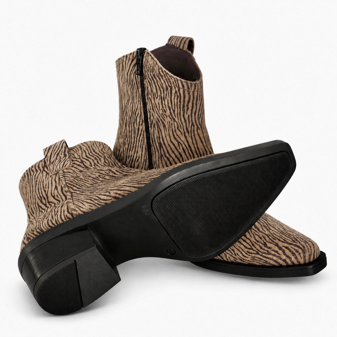 BOTINES COWBOY CEBRA