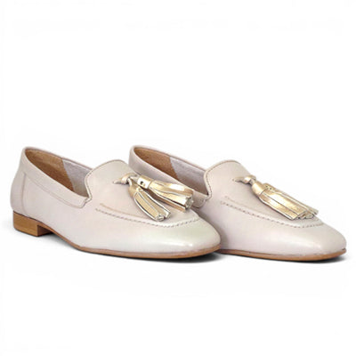 MOCASÍN BORLAS MUJER