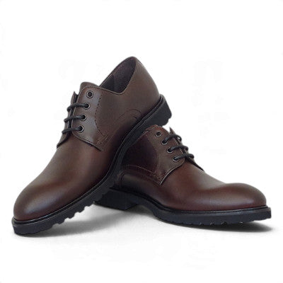 BRAUNER WILDLEDERSCHUH FÜR HERREN