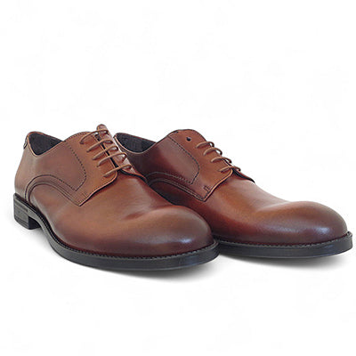 ZAPATO DERBY CUERO HOMBRE