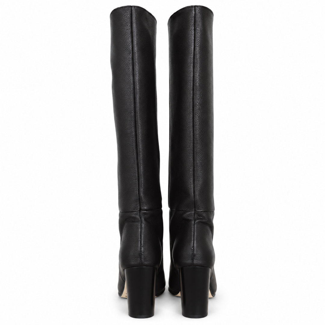 WOMEN'S DARK LEATHER BOOT