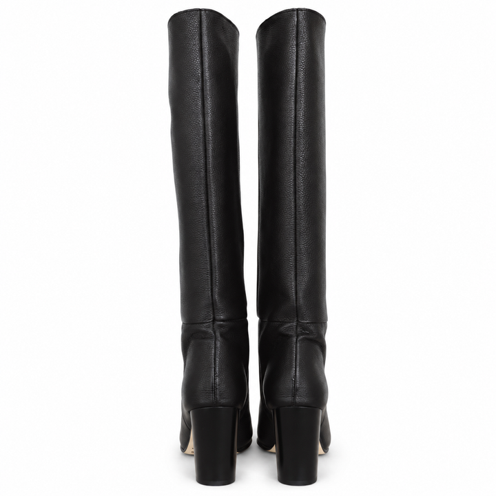 WOMEN'S DARK LEATHER BOOT