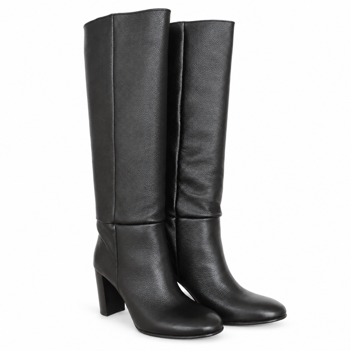 WOMEN'S DARK LEATHER BOOT
