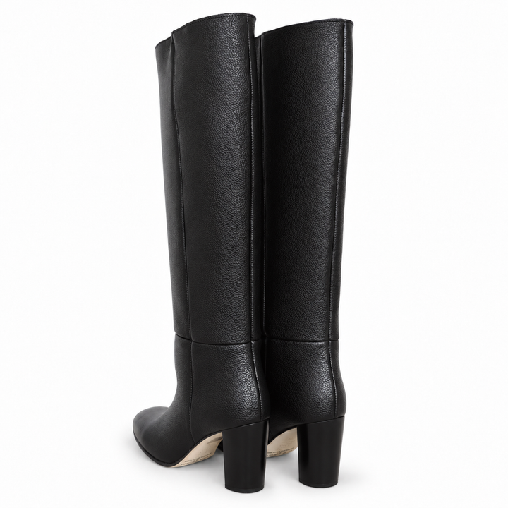 WOMEN'S DARK LEATHER BOOT