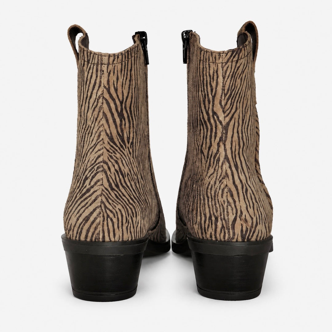 BOTINES COWBOY CEBRA