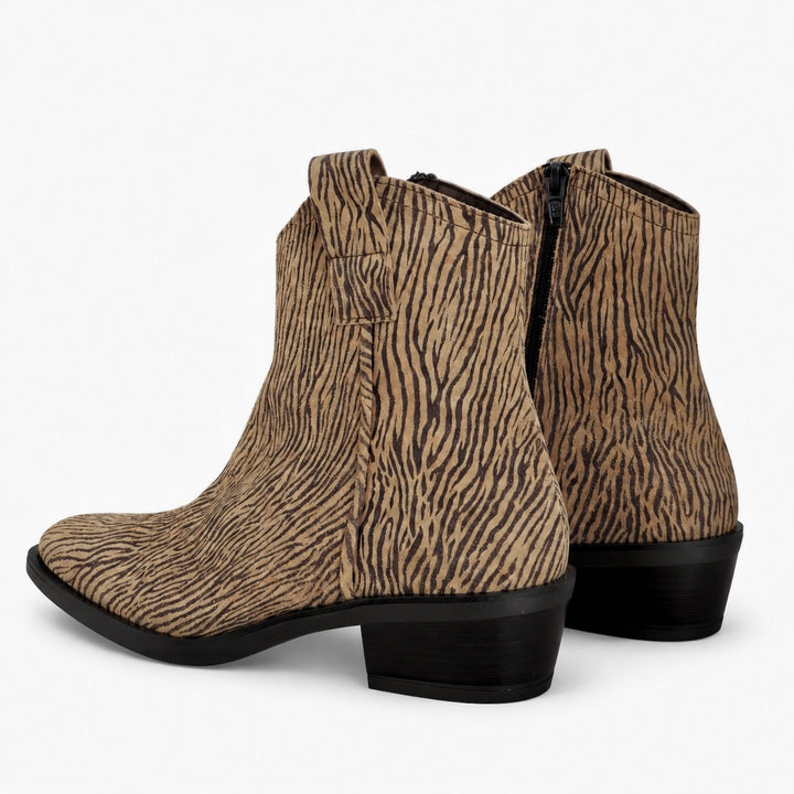 BOTINES COWBOY CEBRA