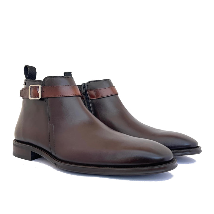 BOTAS ELEGANTE HEBILLA HOMBRE