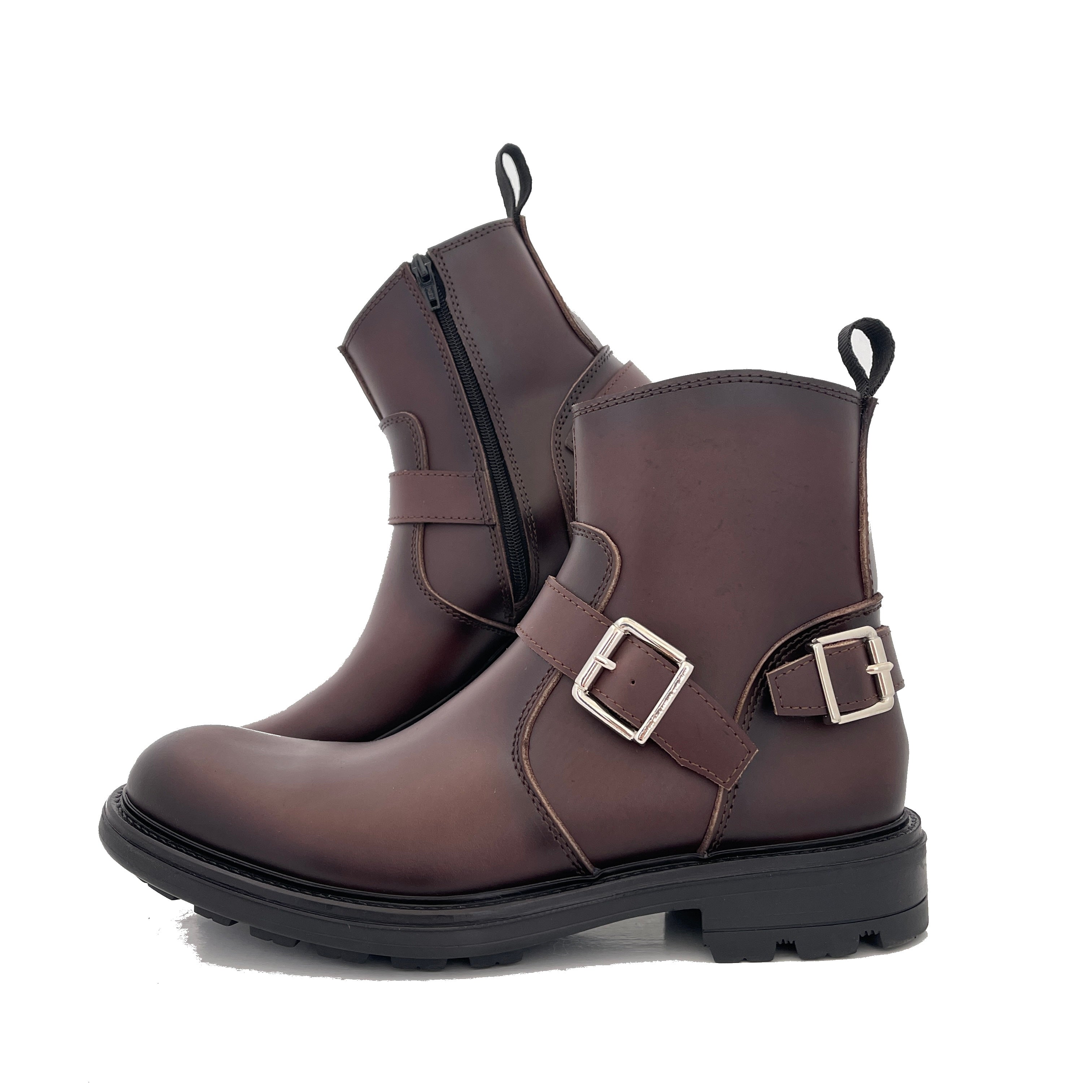 BOTAS BIKER MARRON HOMBRE Luis Gonzalo 1966