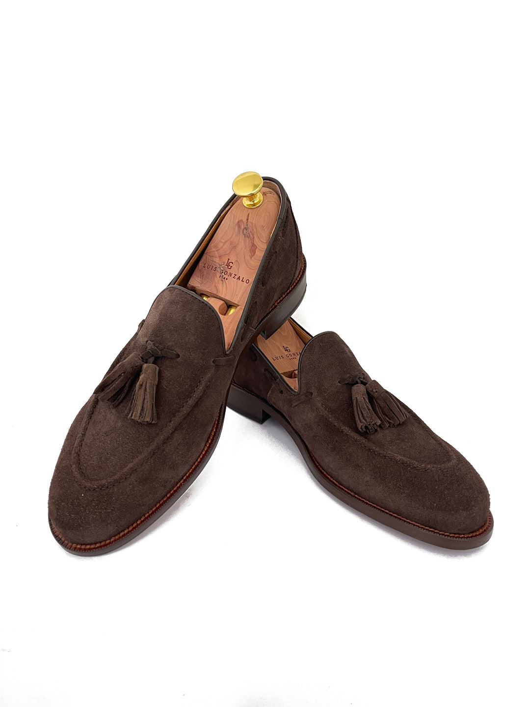 MEN'S BLACK MOCCASIN WITH TASSELS