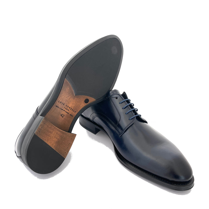 ZAPATO BLUCHER CLASICO AZUL HOMBRE - Luis Gonzalo 1966