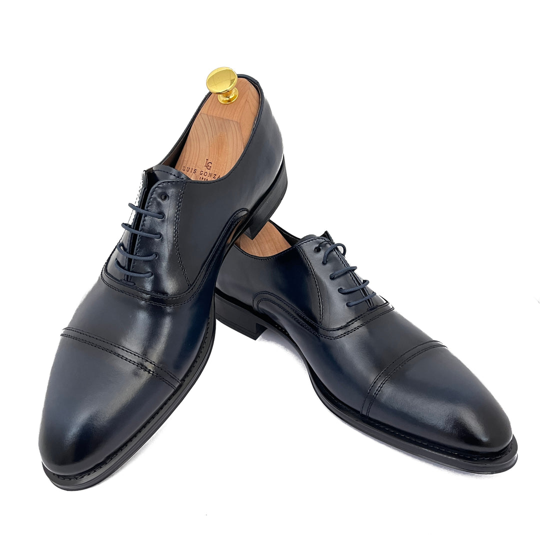 ZAPATO OXFORD AZÚL HOMBRE - Luis Gonzalo 1966