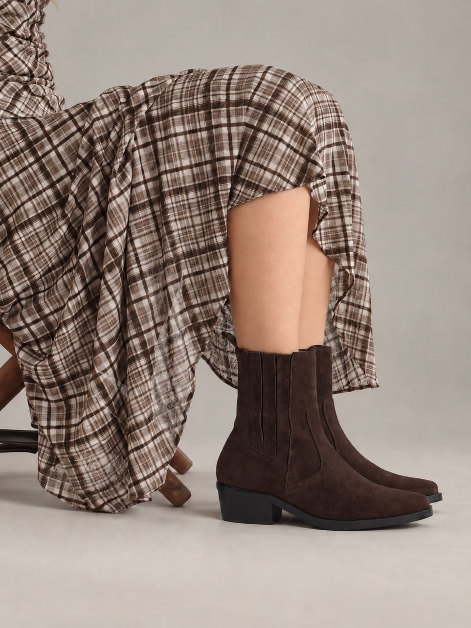 BOOT 4949M BEIGE WOMEN